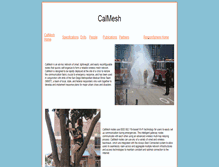 Tablet Screenshot of calmesh.calit2.net