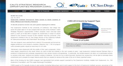 Desktop Screenshot of csro.calit2.net